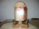 Ozonlampe - Lampe med hunde Gruppe: Alabast - Højde: 21cm
