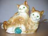 Ozonlampe -  Gruppe: Katte - Højde: 17 cm.