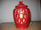 Ozonlampe -  Gruppe:  - Form nr. Dresden Højde: 21½ cm.
