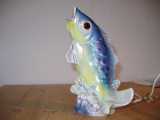 Ozonlampe -  Gruppe: Fisk - Hjde: 22 cm. 