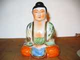 Ozonlampe - Buddha Gruppe: Mennesker - Højde: 19cm Bredde: 13½cm Formnr. H.H.M. Horizon