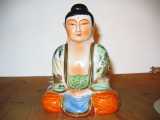 Ozonlampe - Buddha Gruppe:  - Højde: 19cm Bredde: 13½cm Formnr. H.H.M. Horizon