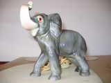 Ozonlampe -  Gruppe: Elefanter - Form nr. 864-2 Højde: 17cm