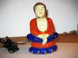 Ozonlampe - Buddha Gruppe:  - Højde: 20½cm