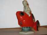 Ozonlampe - Fisk med alf Gruppe: Fisk - HC & Co. Hjde: 20cm