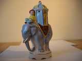 Ozonlampe - Tempel Elefant Gruppe: Elefanter - Formnr.: 3152R Højde: 23cm