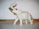 Ozonlampe - Hvid elefant Gruppe: Elefanter - Højde: 20cm